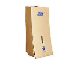 Ручный дозатор мыла без бурения (AYT-638E золотой)