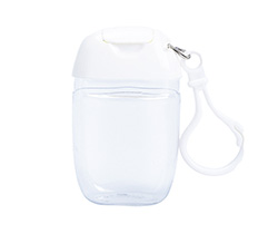 30ml PET便携式透明洗手液瓶 B33